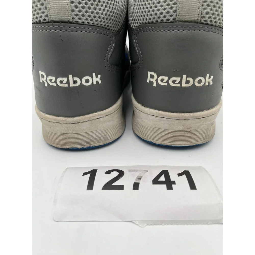 Reebok High Top Sneakers Mens 10 Grey Fair ASTM F2413-18 Work Shoes